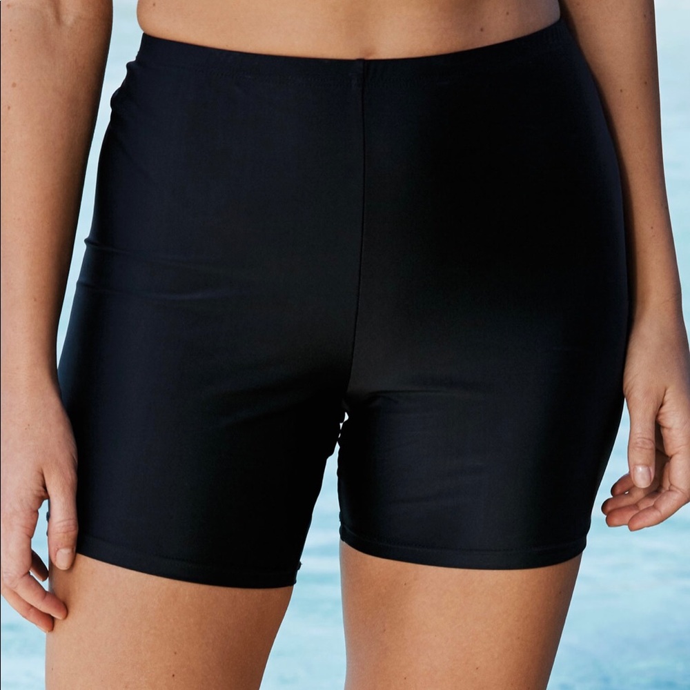 SWIMSUITS FOR ALL AQUABELLE BOYSHORTS SIZE 16